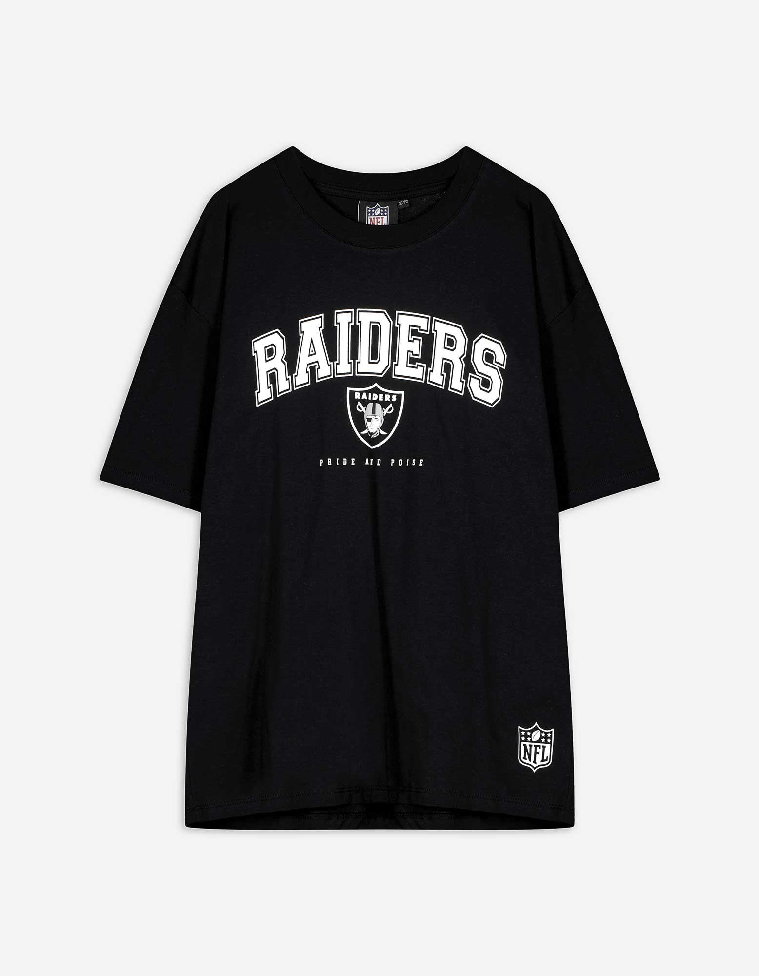 T-Shirt - Rückenprint - schwarz - Takko Fashion