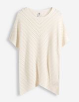 Pullover - Baumwolle - wei&szlig;