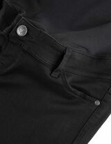 Džinsinės tamprės - Drabužiai nė&scaron;tukėms - juodas