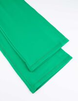 Broek - Uitlopende pasvorm - groen