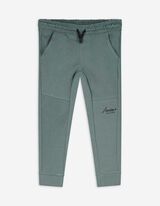 Joggingbroek - Print - donkergroen
