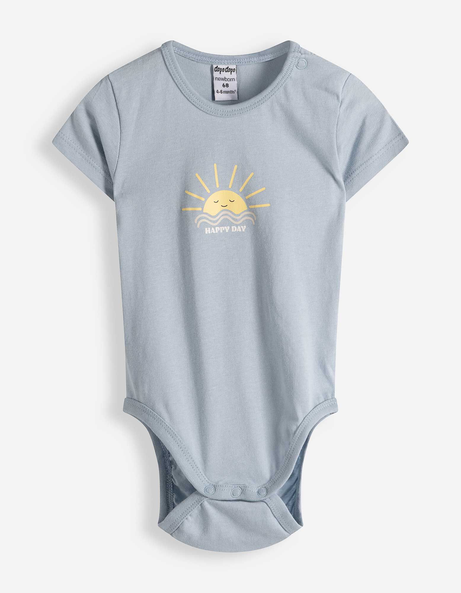 Body z kr&oacute;tkim rękawem - Pakiet 2 szt.