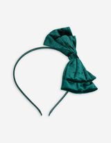 Haarschmuck - dunkelgrün