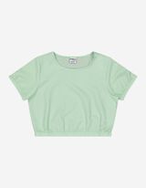 M&auml;dchen Crop Shirt - R&uuml;ckenausschnitt  