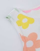 Haljina - Print po čitavoj povr&scaron;ini - bijela