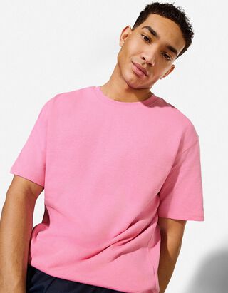 T-Shirt - Oversized Fit - Pink