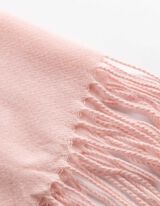 Schal - einfarbig - Rosa