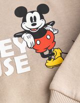Sweatshirt - Katoen - Beige