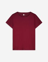 T-shirt - Basic - rosso scuro