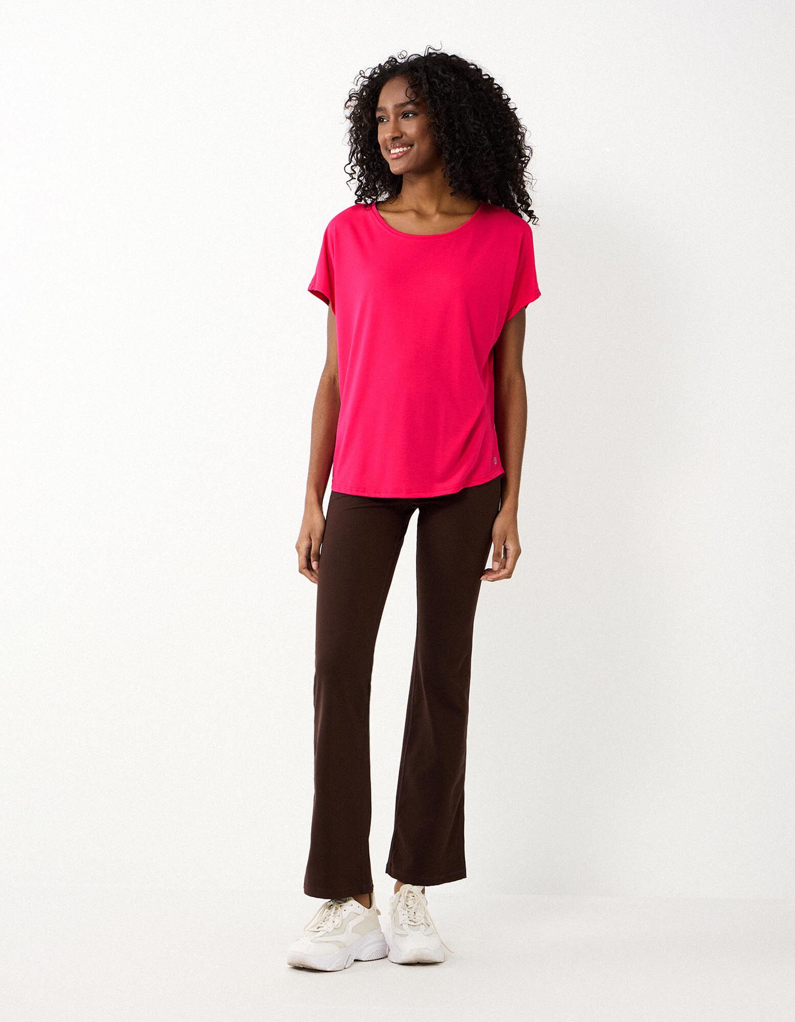 T-shirt - Ademend - Roze