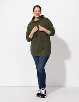 Pullover - Maglia larga - verde scuro
