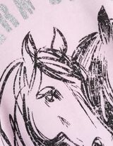 Tričko s dlhými rukávmi - ruzova