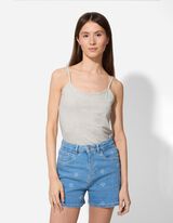 Topp - kitsad &otilde;lapaelad - helehall