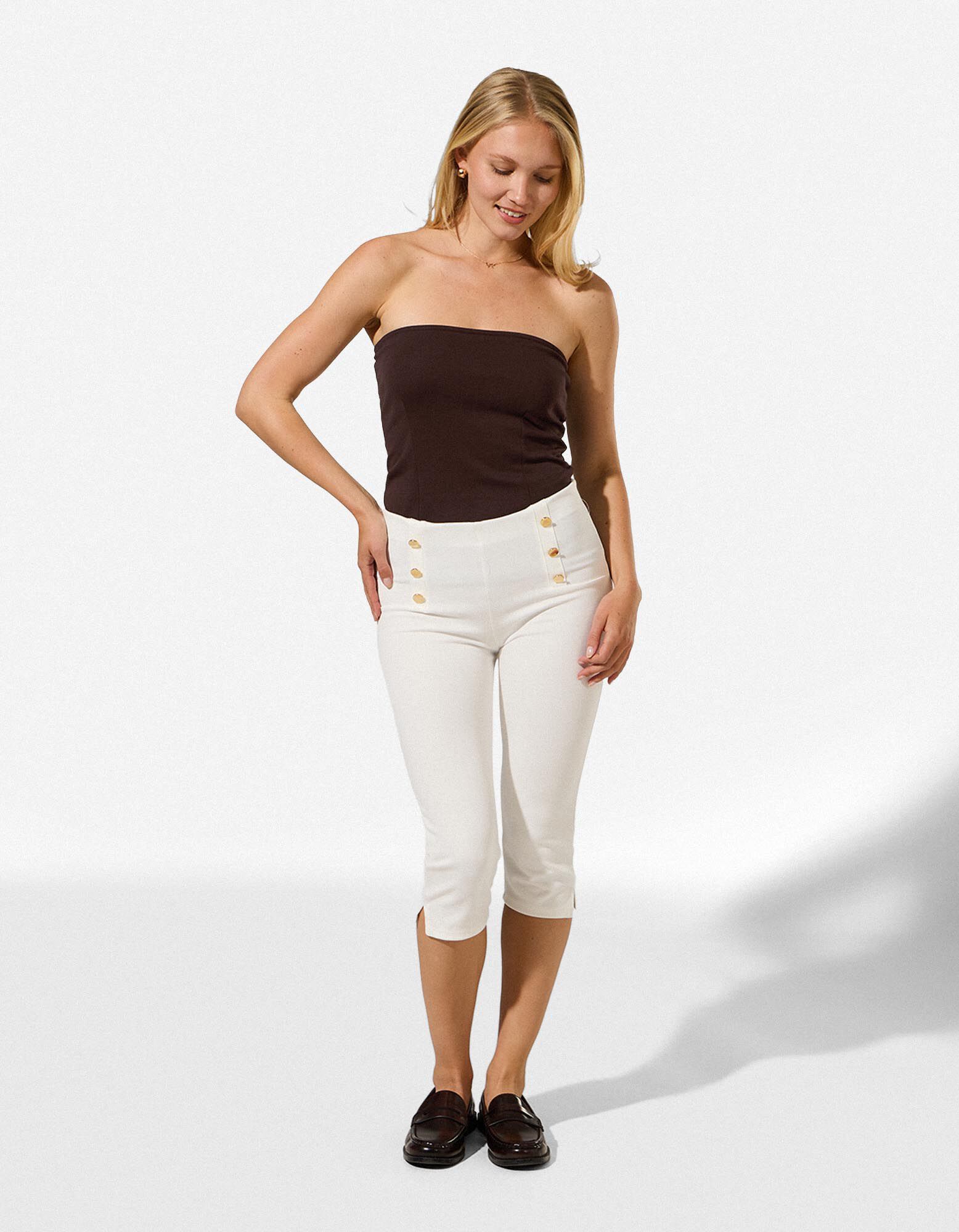 Bustier - Tube-Collar - Dunkelbraun