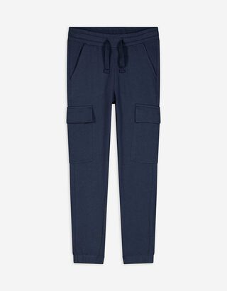 Cargo nohavice - Na&scaron;it&eacute; vreck&aacute; - tmavomodra