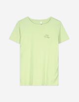 T-shirt - Katoen - lichtgroen