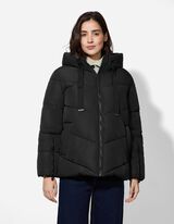 Gewatteerde jas - Ademend - zwart