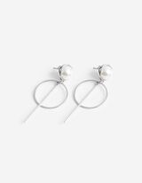 des boucles d'oreilles - Argent