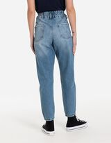 Jeans - Vestibilit&agrave; mamma - celeste