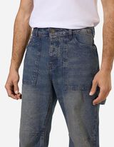 Jeans - Loose Fit - dunkelblau