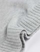 Džemper - Okrugli izrez - sivo