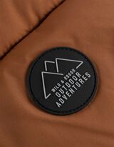 Štepana jakna - vodootporan - braon