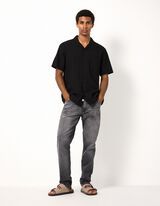 Jeans - Straight fit - grijs
