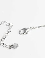 Collier - Pierres d&eacute;coratives - Argent