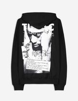 Kapucnis felső - 2Pac - fekete