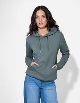 Hoodie - Kap - turkoois