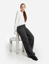 Jeans - Gamba larga - nero