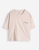 Pyjama Set aus Shirt und Shorts - 2er-Pack - bronzefarben