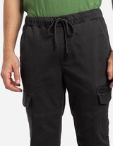 Hlače vojničkog stila - tamno siva