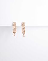 cercei - Pietricele decorative - Auriu