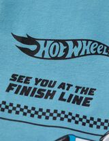 T-shirt - Hot Wheels - celeste