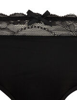 Női als&oacute; - 3 db-os csomag - fekete