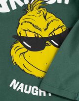 Majica dugih rukava - grinch - tamno zelena