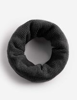 Loop-Schal - Meliert - Dunkelgrau