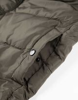 Vesta lungă - Cusătură superioară - Verde inchis