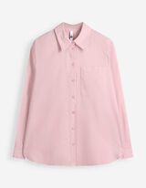 Overhemdblouse - Zachte touch - Lichtroze