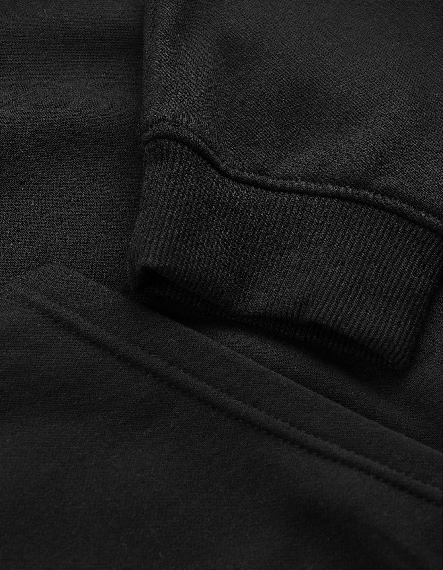 Sweatjacke - Oversized Fit - Schwarz