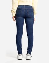 Džinsai - Prigludę - tamsiai melynas