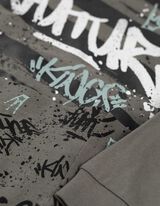 pidžama set od majice i pantalona - Šareni print - bronza