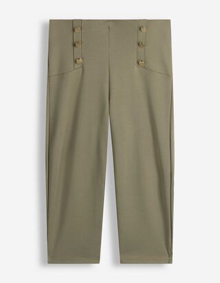 Leggings - Zierkn&ouml;pfe - Hellgr&uuml;n