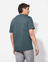 T-shirt - Oversized Fit - turkusowy