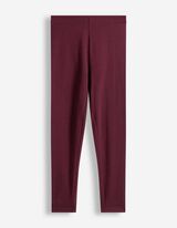 Leggings - einfarbig - Dunkelrot