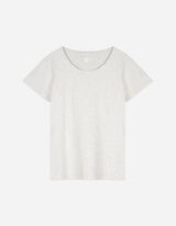 T-Shirt - Stretchanteil - grau