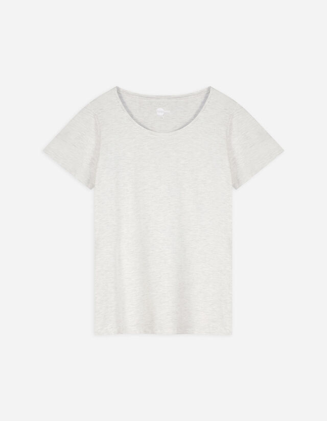 T-Shirt - Stretchanteil - grau