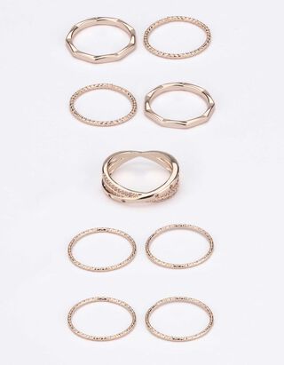 Bague - Lot de 9