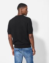 Tricou polo - Guler Polo - Negru